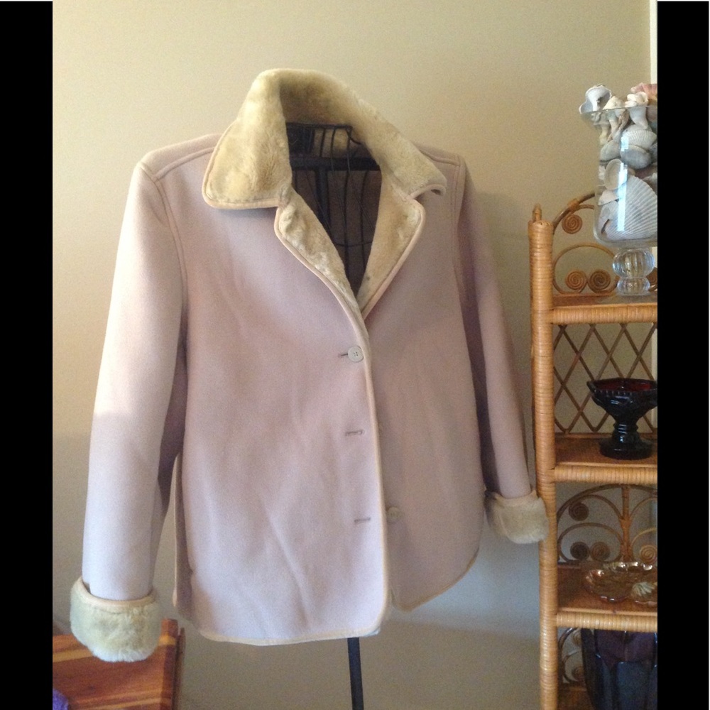 Coaco Jacket with fur lining. Sz. XL
